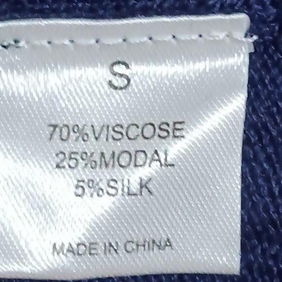 Duffield Lane Briggs Beaded Sweater Top Lightweight Small New - Picture 3 of 9